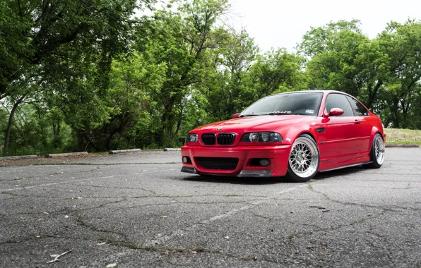 BMW, E46, WHEELS, RED, HROME