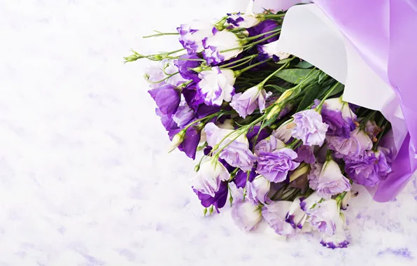 Beautiful, flowers, bouquet, эустома, Timolina