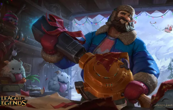 Персонаж, League of Legends, Esben Lash Rasmussen, Graves, Грейвз