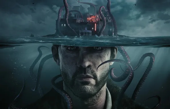 Взгляд, Шляпа, Креатив, Game, Action-adventure, The Sinking City, Чарльз Рид, Тонущий город
