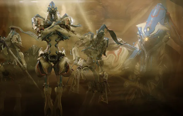 Песок, солдаты, броня, воины, Warframe