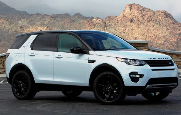 Картинка Land Rover, Discovery, Sport, дискавери, ленд ровер, US-spec, 2015, HSE
