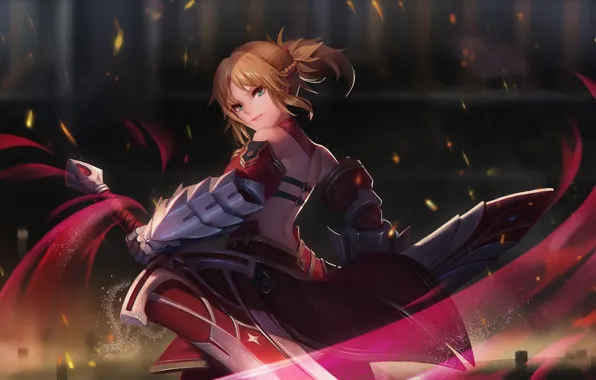 Взгляд, девушка, ночь, Fate - Apocrypha, Судьба: Апокриф
