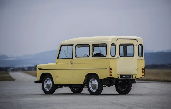 Картинка 1966, Škoda, Skoda, лёгкий внедорожник, трёхдверный, Trekka