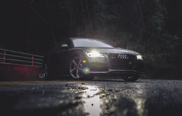 Audi, Rain, VAG, RS7