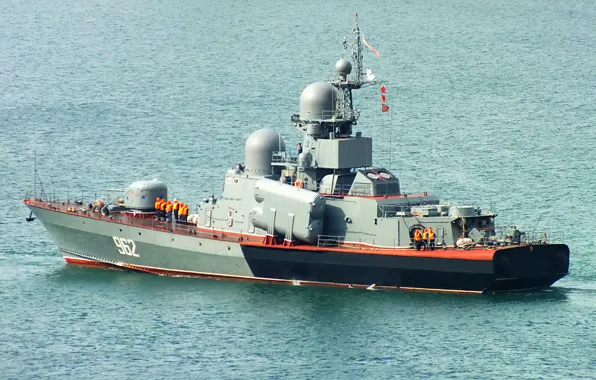 Катер, ракетный, Черное море, Р-71, шифр Молния, проект 12411