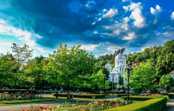 Картинка City, Romania, Botanical Garden, Galati