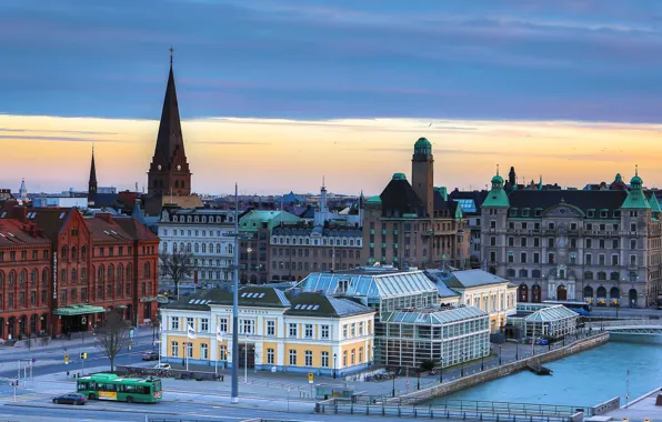 Картинка здания, Швеция, улицы, Мальмё