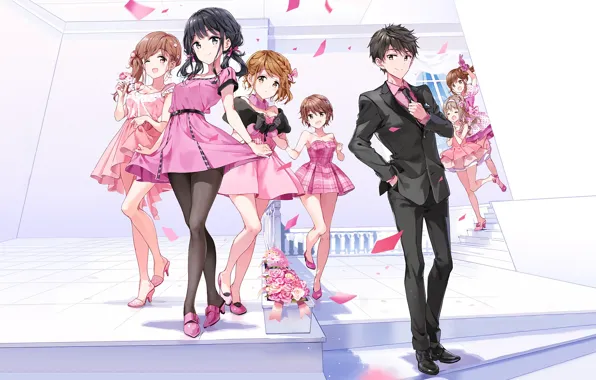 Девушки, парень, Masamune-kun no Revenge, Месть Масамуне