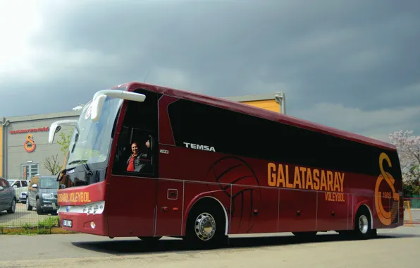 Bus, coach, Galatasaray, Temsa, Team Bus, Safir