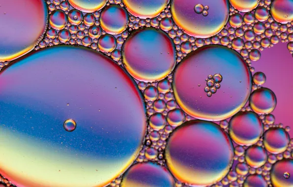 Картинка пузырьки, цвет, жидкость, воздух, объем