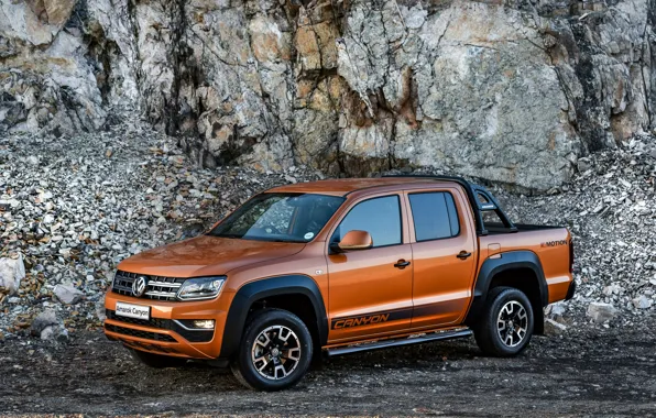 Картинка Volkswagen, пикап, Amarok, Canyon, 2019, двойная кабина