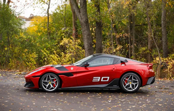 Картинка Ferrari, side view, SP30, Ferrari SP30