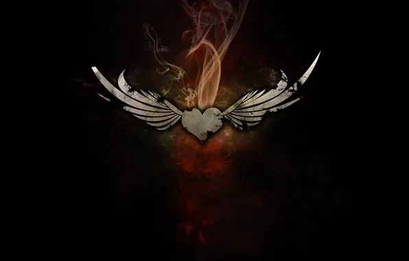 Сердце, Дым, Крылья