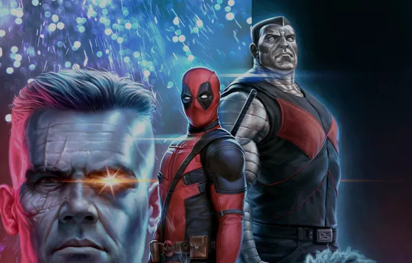 Фантастика, рисунок, арт, костюм, Ryan Reynolds, Deadpool, комикс, MARVEL