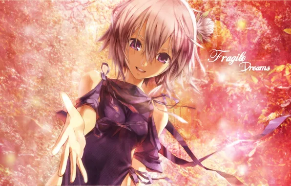 Рука, девочка, жест, visual novel, fragile dreams