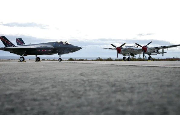 ВВС США, Lightning II, F-35, Lockheed Martin, P-38 Lightning