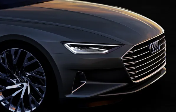 Картинка Concept, Audi, купе, Coupe, передняя часть, 2014, Prologue