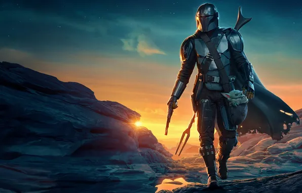 Картинка characters, movies, TV series, The Mandalorian
