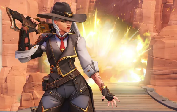 Game, Blizzard, Ashe, Overwatch