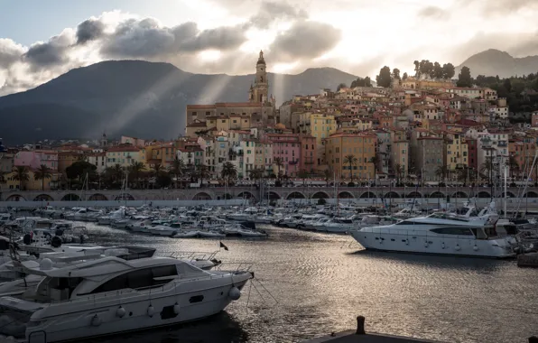 France, Provence-Alpes-Côte d'Azur, Menton, Garavan