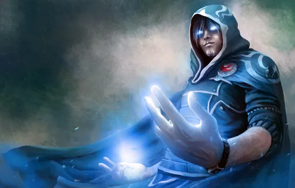 MTG, Magic the gathering, Planeswalker, Jace Beleren, работа Stefan Celic