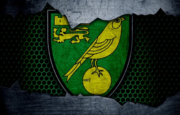 Картинка Norwich City, football, sport, wallpaper, logo