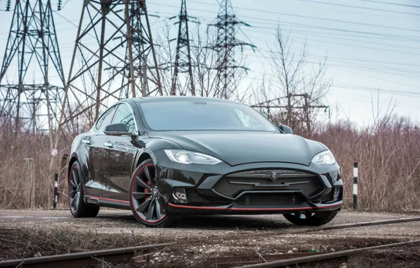 Tesla, Model S, тесла, электрокар, Larte Design