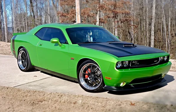 Картинка Dodge, Challenger, SRT, Wheels, GA3