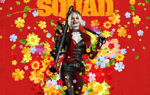 Постер, Харли Квинн, Margot Robbie, Марго Робби, Харлин Квинзель, Отряд самоубийц: Миссия навылет, The Suicide …