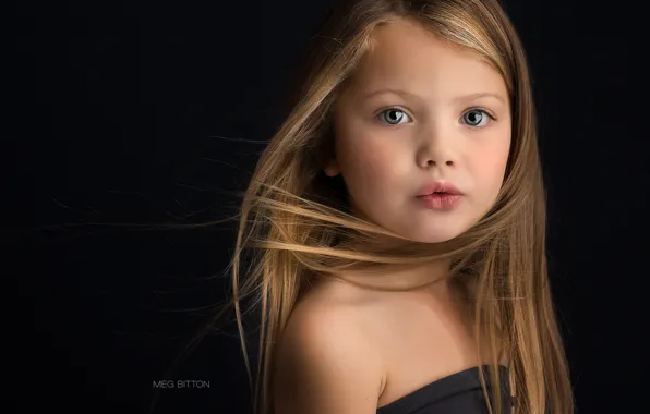 Взгляд, портрет, девочка