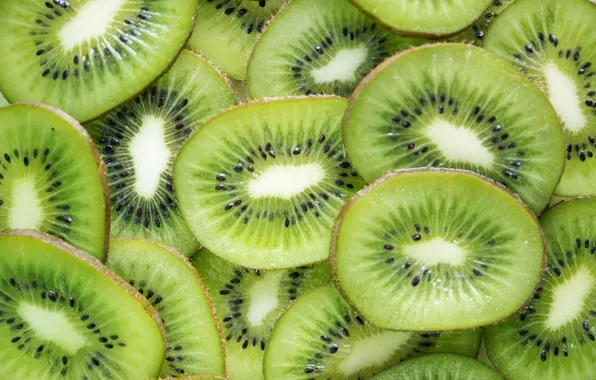 Фон, киви, фрукт, зелёный, фрукты