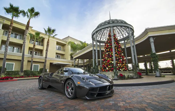 Pagani, Carbon, Black, Huayra