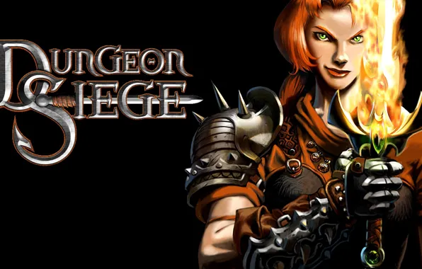 Картинка игры, игра, Action, RPG, dungeon siege, Lady Montbarron, Legends of Aranna, Kingdom of Ehb