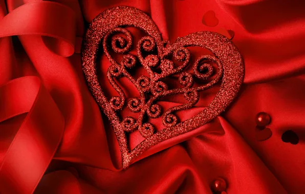 Любовь, сердце, red, love, heart, romantic, Valentine's Day