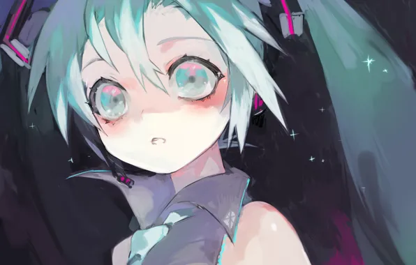 Девушка, Hatsune Miku, Vocaloid