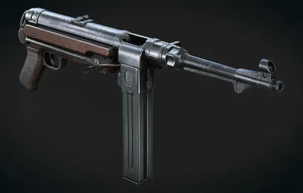 Германия, MP 40, Пистолет-пулемёт, Спарка магазинов