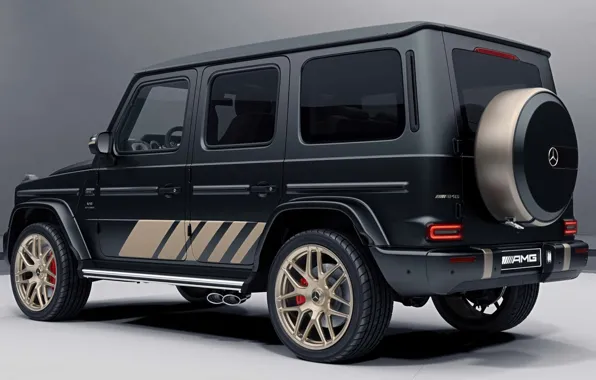 Вид сбоку, вид сзади, G 63, Mercedes-AMG, Grand Edition, 2023, Mercedes-AMG G 63 Grand Edition