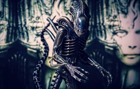 Фон, игрушка, Чужой, статуэтка, Alien, тварь