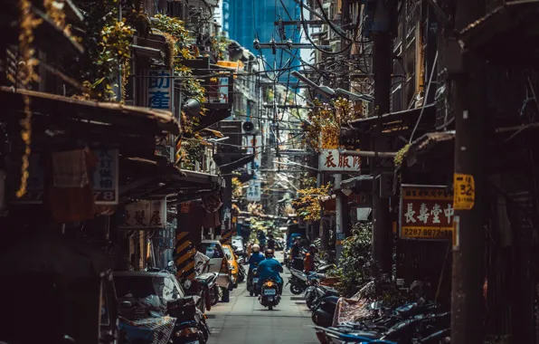 Street, Taiwan, Taipei