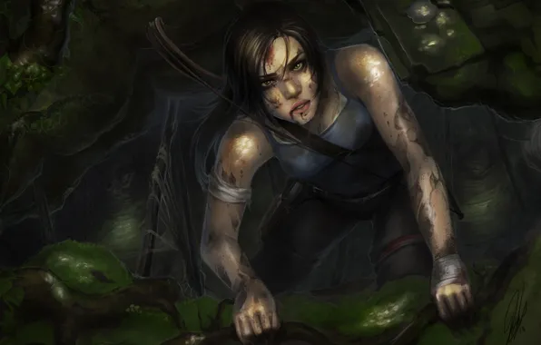 Картинка арт, Tomb Raider, Лара Крофт, Lara Croft