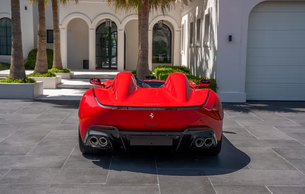 Феррари, Ferrari, суперкар, supercar, единственный экземпляр, 2021, Monza SP2, Ferrari Monza SP2