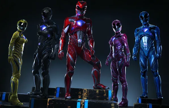 Боевик, Power Rangers, Могучие рейнджеры, Кинофантастика