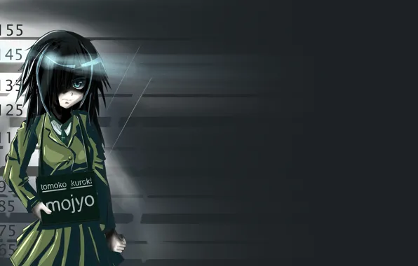 Девушка, школьная форма, WataMote, Watashi ga motenai no wa dou kangaetemo omaera ga warui!, Tomoko …