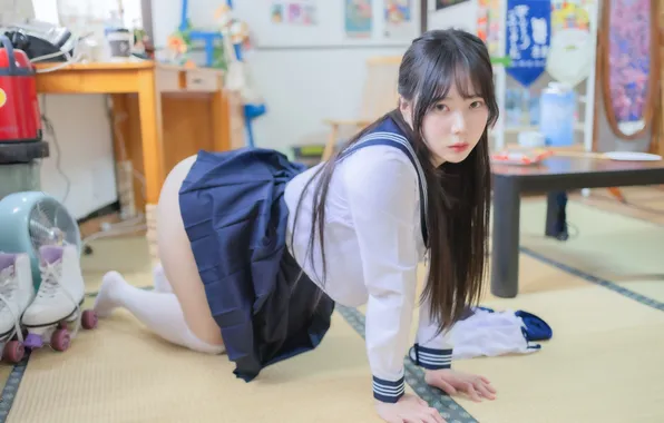 Ass, beautiful girl, asian, asian girl