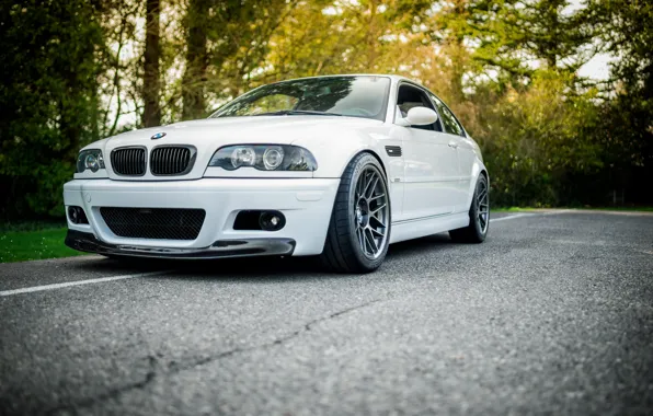 Картинка bmw, road, e46, M3