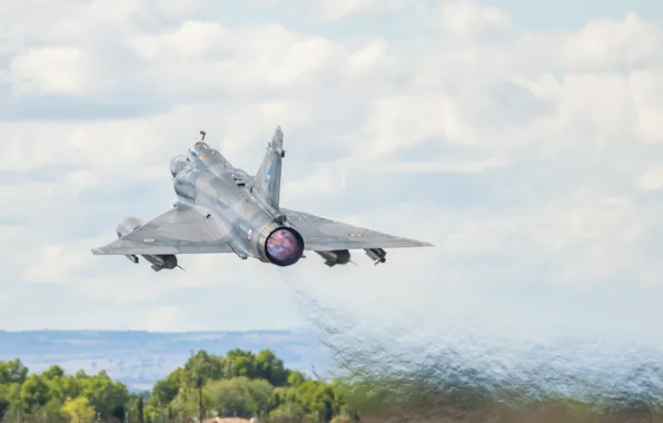 Истребитель, Форсаж, Mirage 2000, ВВС Франции, Armée de l'Air, Dassault Mirage 2000, Dassault Mirage 2000-5F