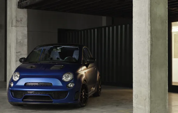 Front, Tuning, Abarth, Pogea Racing, Blue Wonder