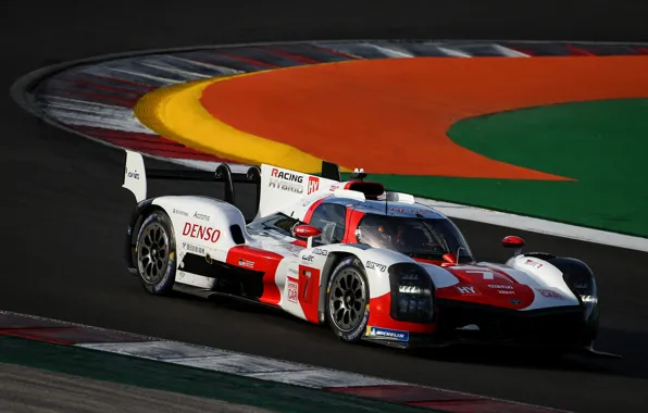 Картинка Toyota, WEC, 4WD, на трассе, 2021, Gazoo Racing, GR010 Hybrid, 3.5 л.