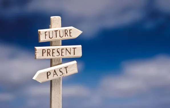 Future, present, past